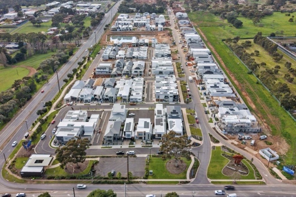 Oakden Rise estate, aerial view