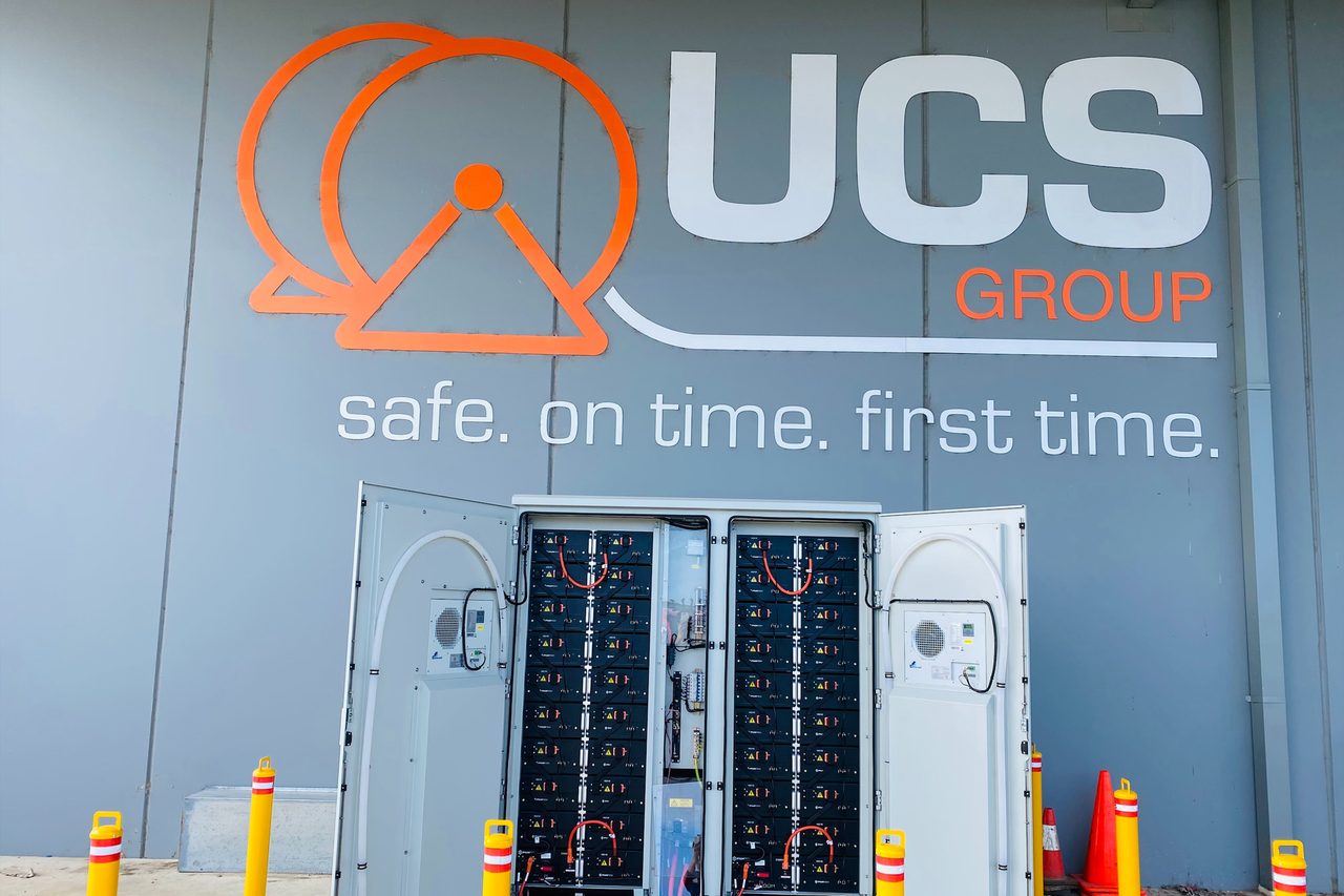 Battery energy storage at the Pakenham site